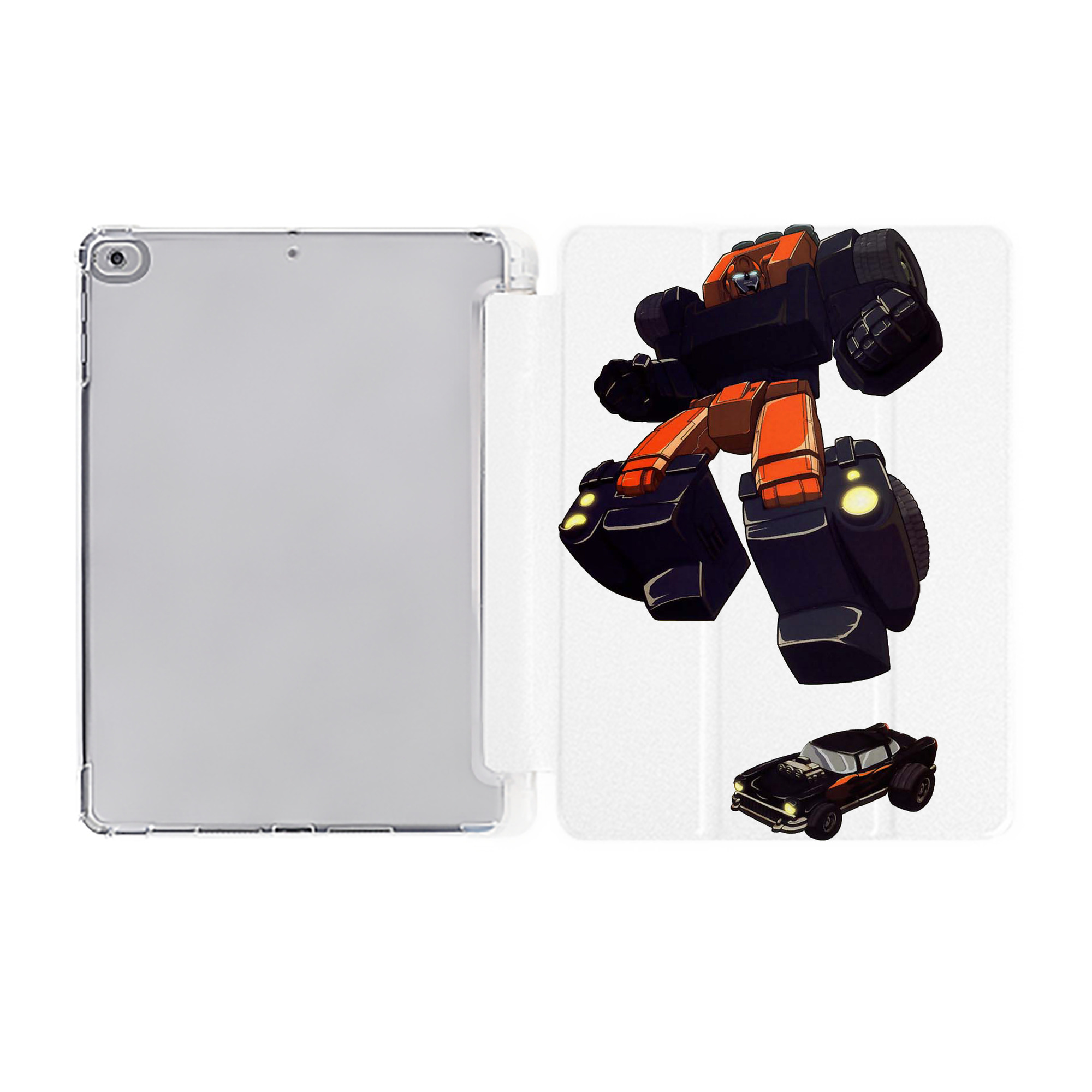 （画像用）  IPad ケース ペン収納付き 三つ折りスタンド PUレザー×シリコン 対応機種9.5/10.5/10.9インチ